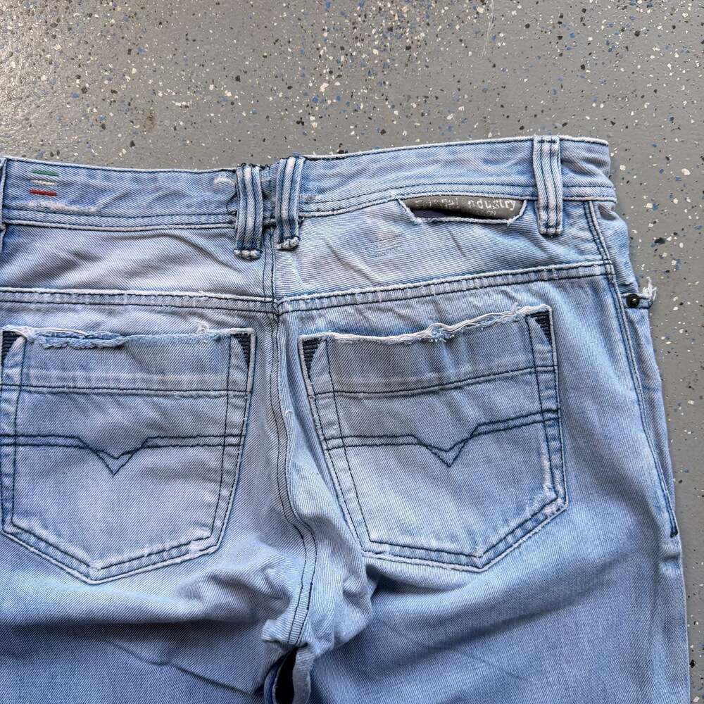 Diesel Safado Distressed Denim Jeans - Picture 2 of 8